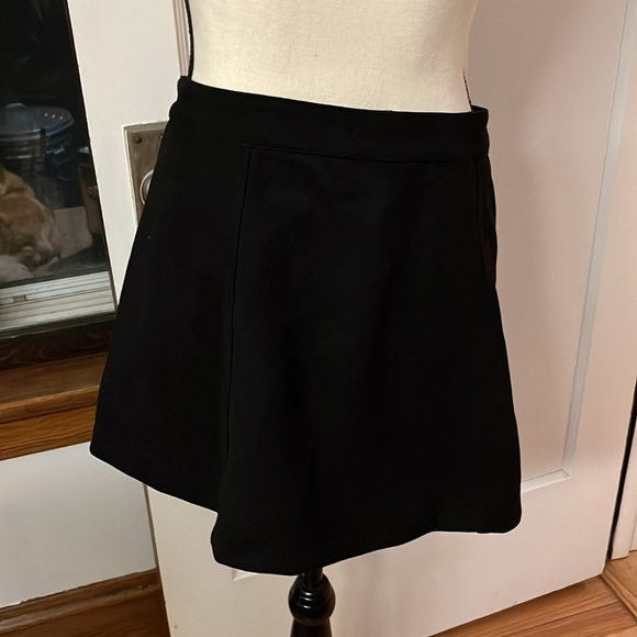 CLOSET CLEAN OUT Suede Button Skater Skirt - pant size 29 - Picture 3 of 9